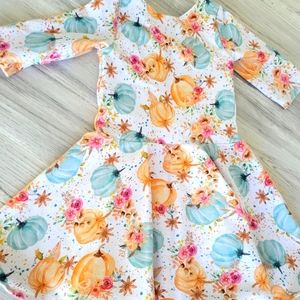 2t Halloween/Thanksgiving dress EUC